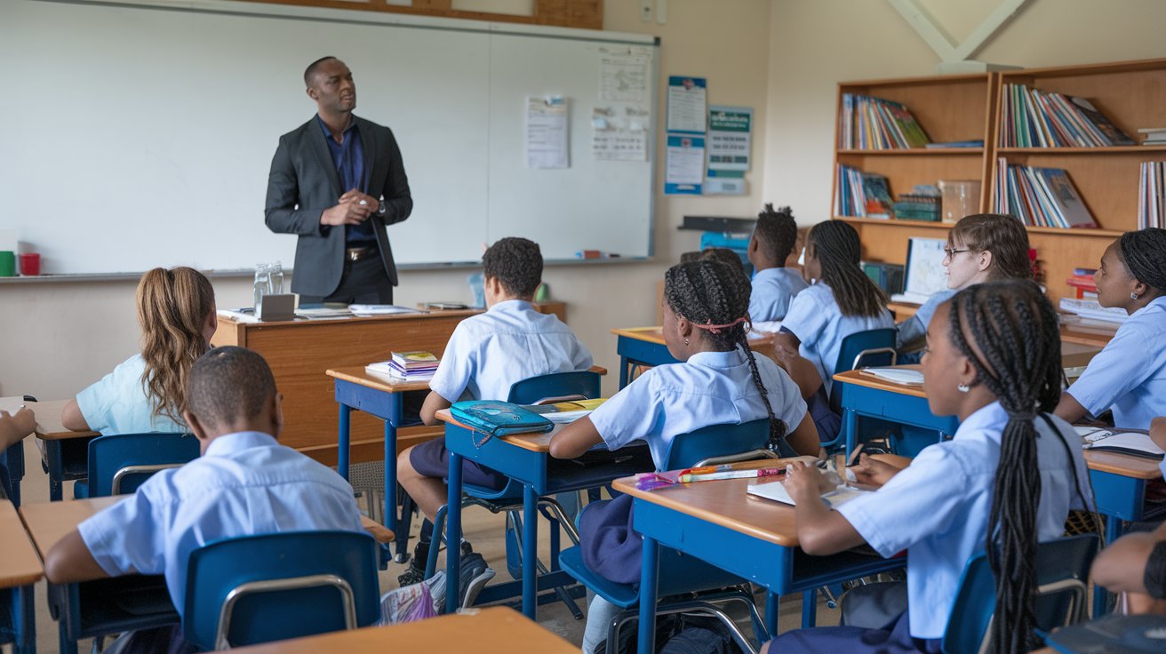 Students learning online